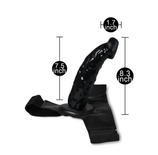 Midnight Desire Adjustable Strap-On Harness Set