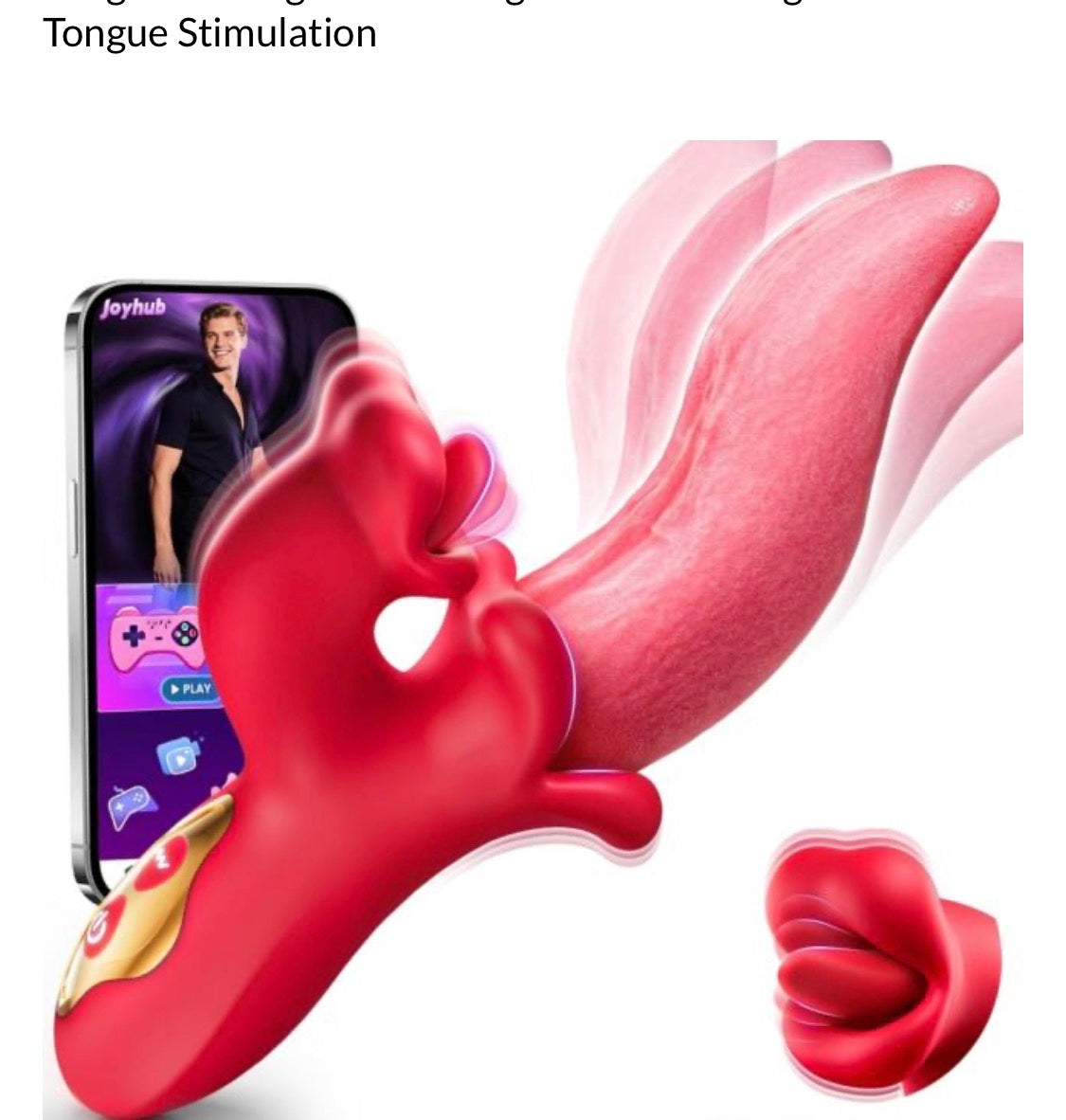 Secret Desire™ Smart Tongue Stimulator