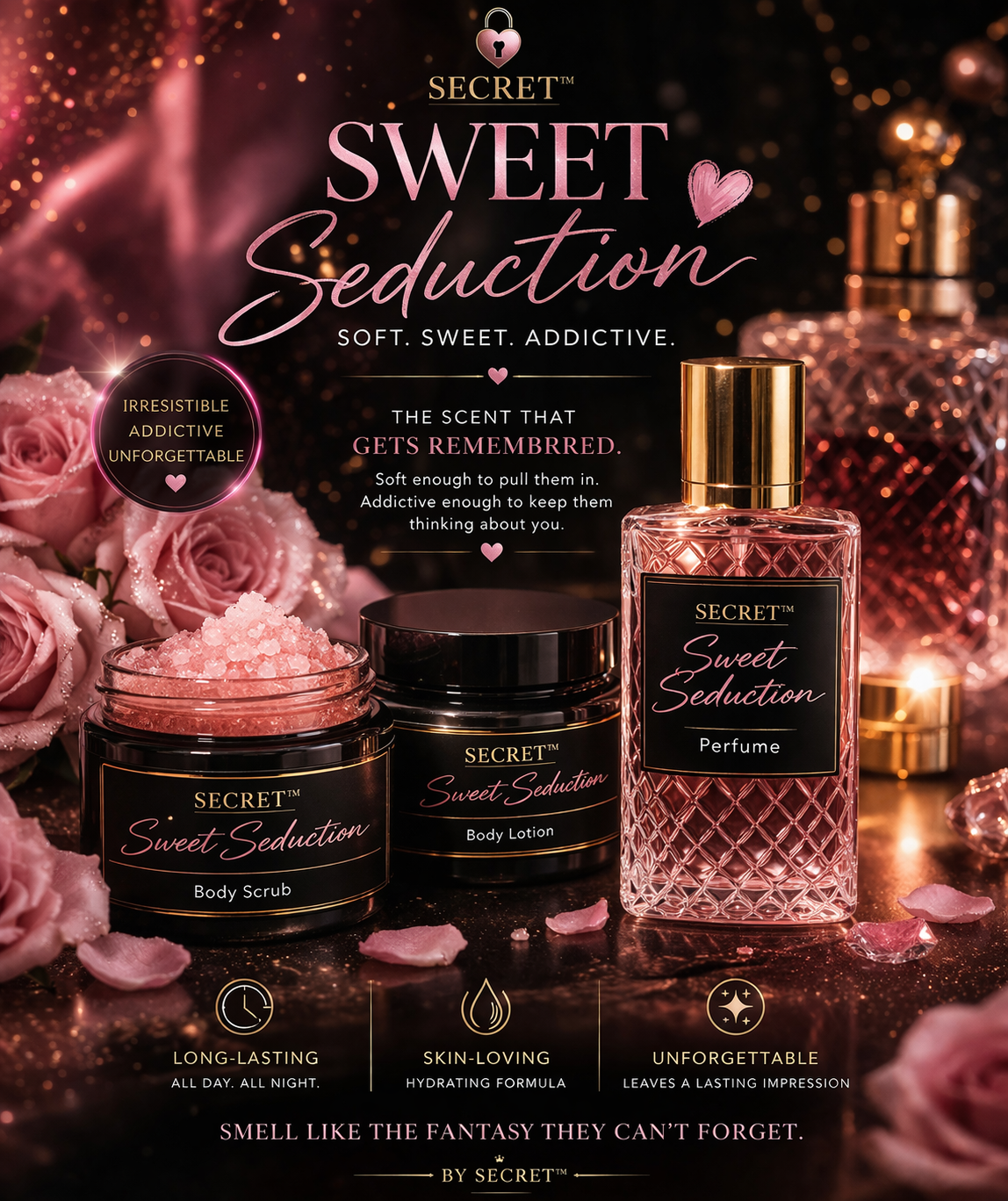 Secret Seductive Perfume (4 oz / 8 oz)