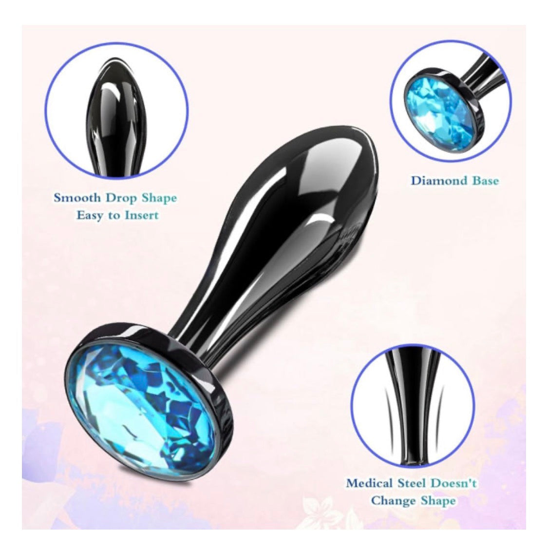 Midnight Sapphire Jewel Plug