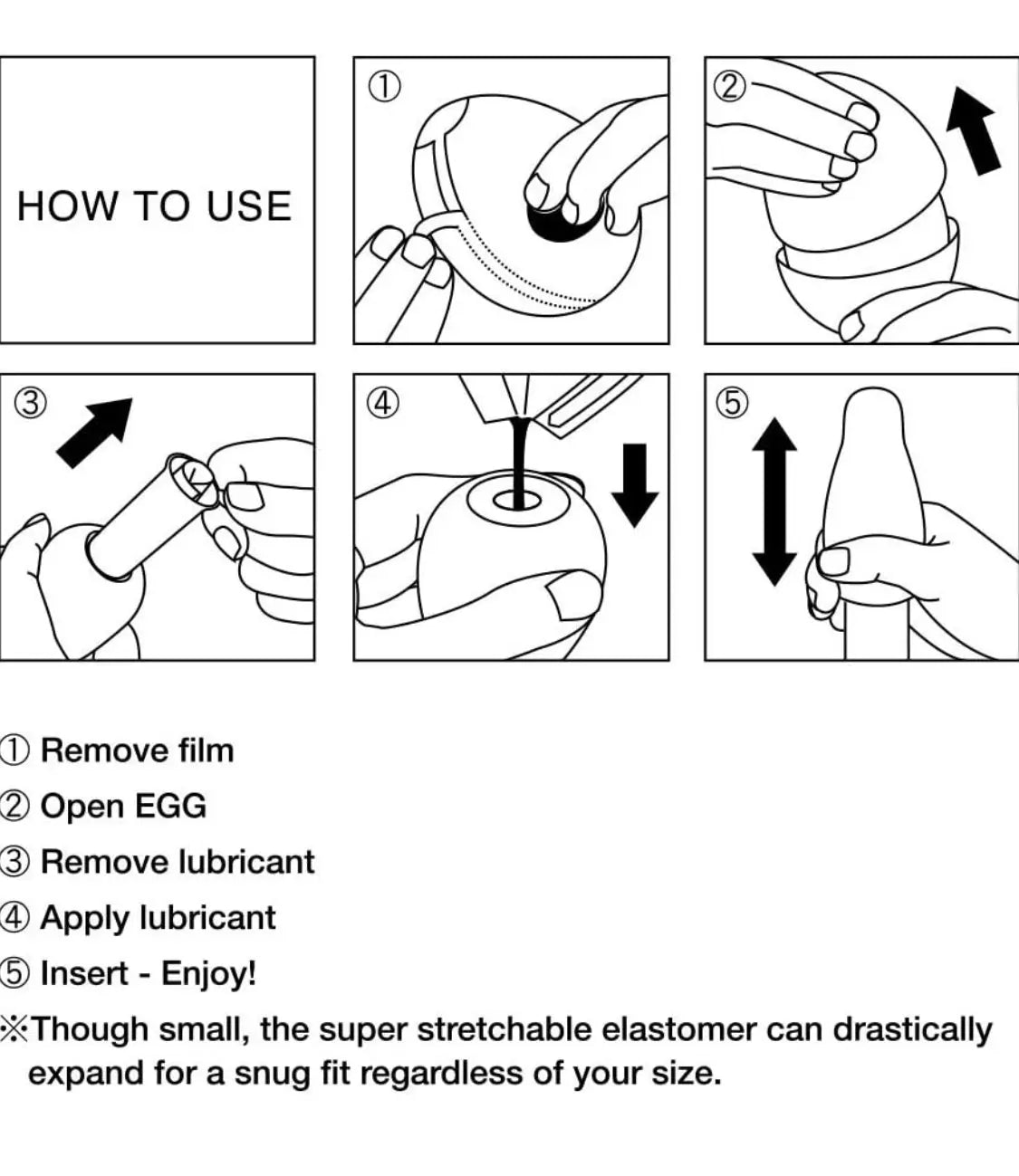 TENGA Egg Disposab Secret LLC