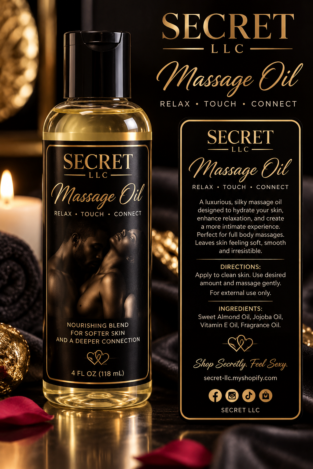 Secret Massage Oil
