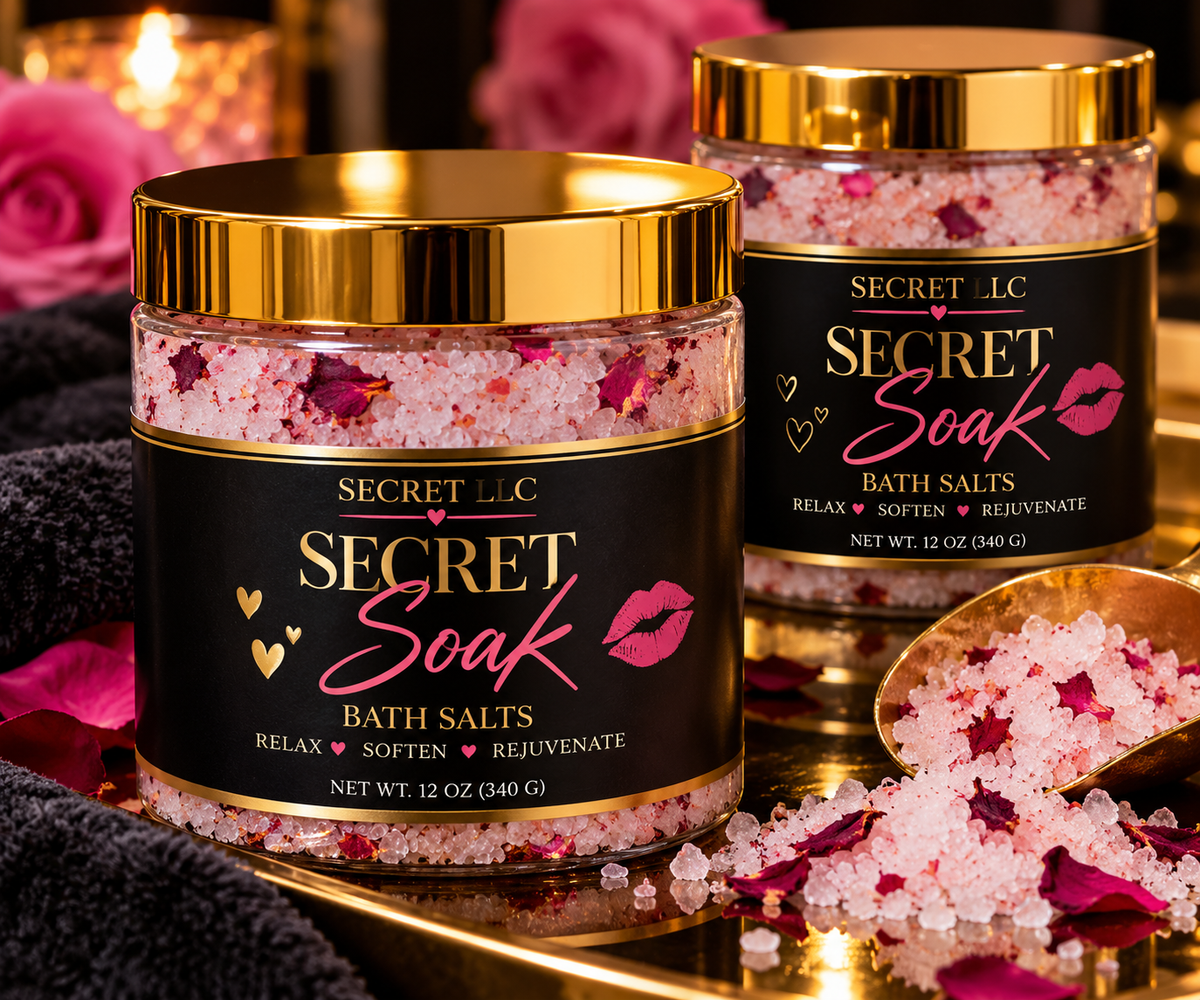 SECRET SOAK — Luxury Bath Salts