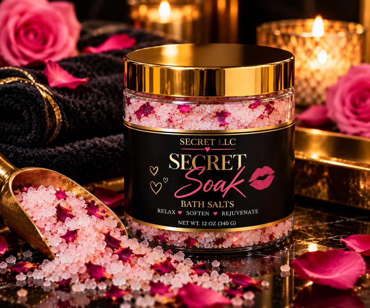 SECRET SOAK — Luxury Bath Salts