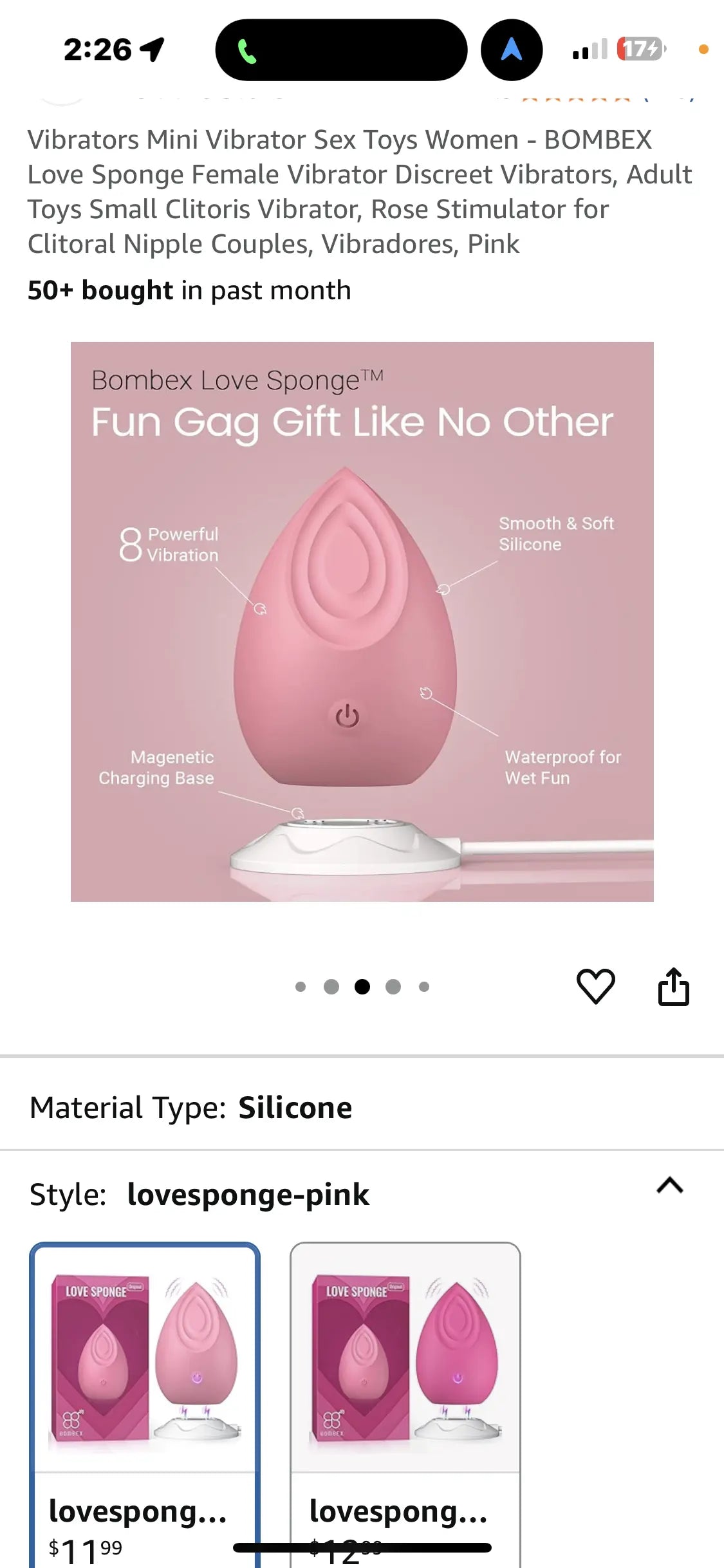 Secret Vibrators Mini Vibrato Secret LLC