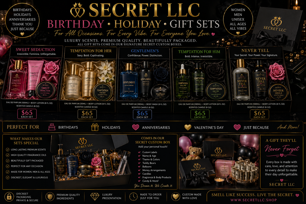 Secret LLC,perfume gift sets: